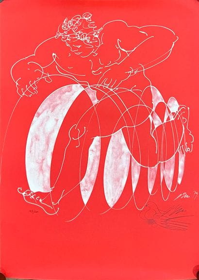 ERNI Hans (1909-2015)
Le coureur, 79
Lithographie,...