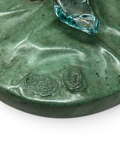 KRUFT Gilbert (1939-2015)
Sans titre, 
Bronze...