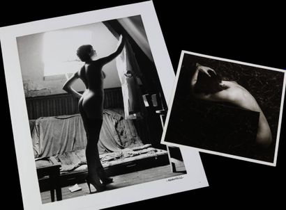 Erotica, nude study. Circa 1970-1990. Set...