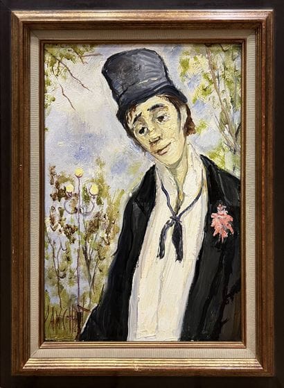 DAUCHOT Gabriel (1927-2003)
the lover 
Oil...