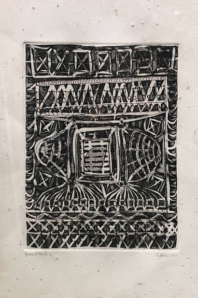 ECOLE MODERNE 
Sans titre, 1968
gravure en...