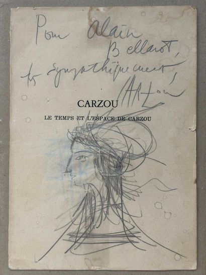CARZOU Jean (1907-2000)
Profil
crayons noir...