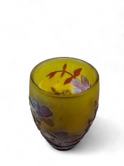TRAVAIL FRANCAIS XX
Vase en verre multicouche...