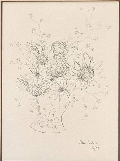 MATISSE Henri, d'après
Bouquet,
Lithographie...