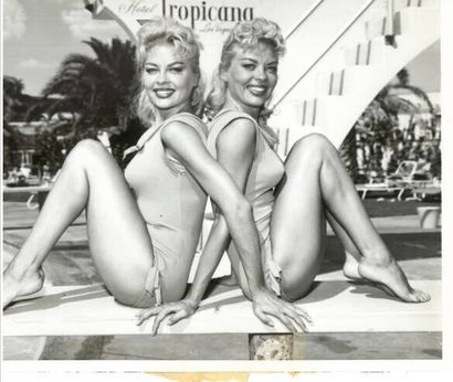 Pin-Up, Miss, actress, woman. Circa 1950-65....