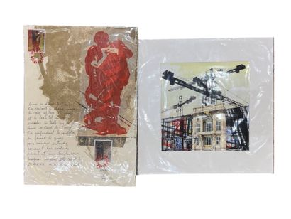 VILLARD SALIBI (XXI) 
Impression sur toile...