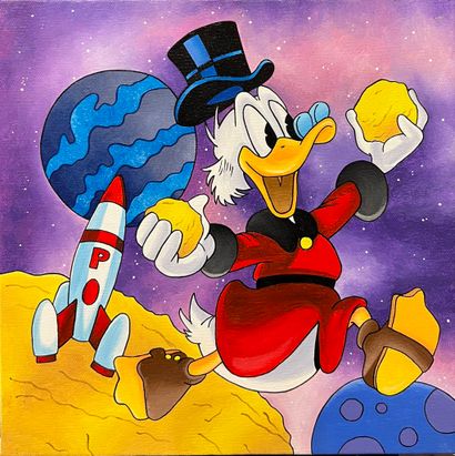 MODERN SCHOOL - PICSOU / SCROOGE MCDUCK
Golden...