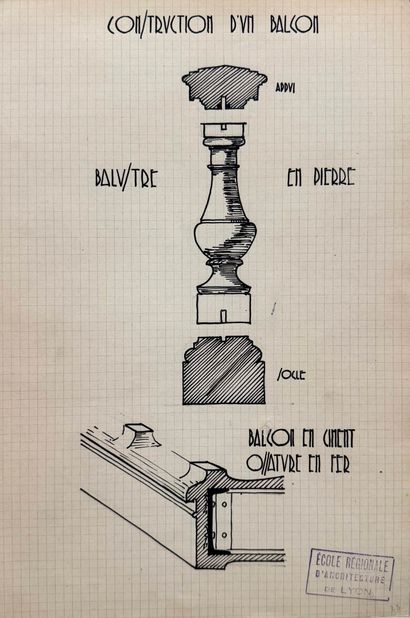 ECOLE MODERNE - Dessin Ingénieur - Architecte...