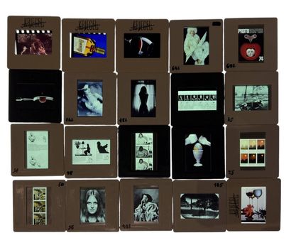 René ROBERT (1936-2022). In boxes, set of...