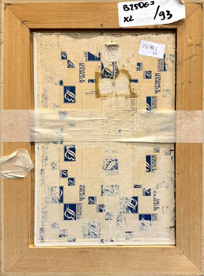 ROSSI R (XX) 
Les fleurs 
Huile sur carton...