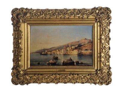 XIX - early XXth CENTURY
Town on the coast,...
