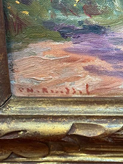 ROUSSEL Charles (1861-1936)
Maisons et chemin,...