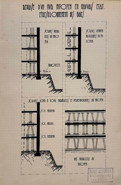 ECOLE MODERNE - Dessin Ingénieur - Architecte...