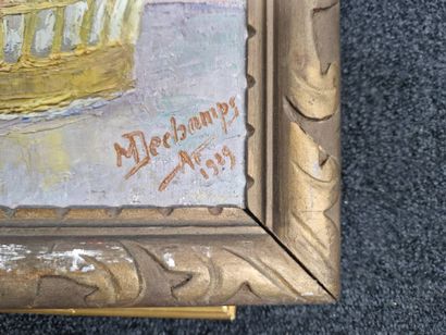 DECHAMPS M., 20th century, 
Still life with...