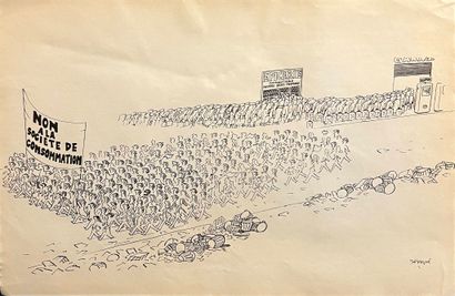 MAI 68 - AFFICHE
SEMPE, d'après
Non à la...