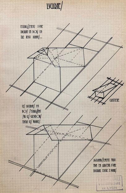 ECOLE MODERNE Dessin Ingénieur - Architecte...
