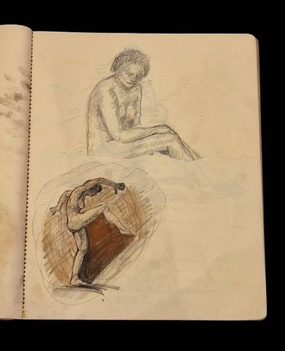 GRANE Albert (XX)
Deux carnets à dessins...