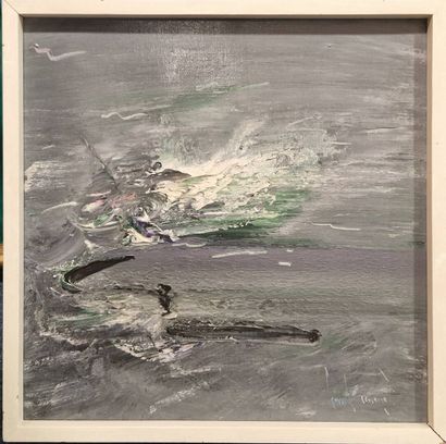 ECONOMOS Gérard (born 1935)
Ecume
Oil on...
