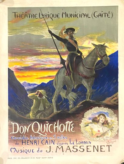 [AFFICHE - SPECTACLE]
Jules MASSENET, Don...