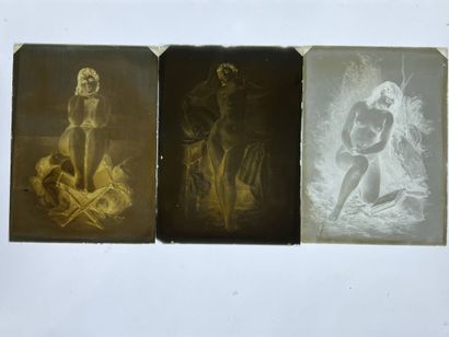 Erotica, erotic visuals, nudes. 19th century....