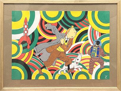 ÉCOLE MODERNE – [DESSIN]
Tintin
Dessin aux...