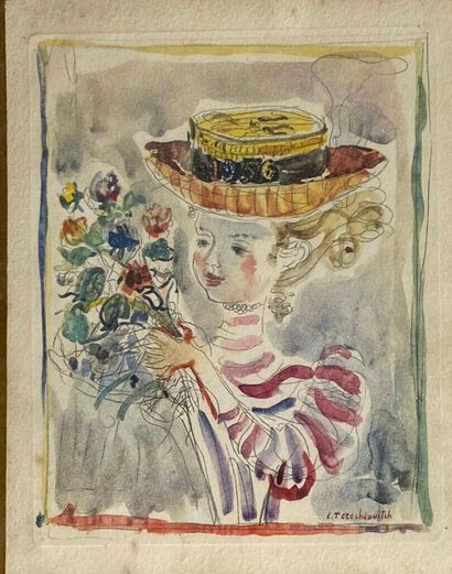 TERECHKOVITCH Constantin Andréevitch (1902-1978)
Fille...