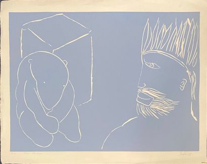 FAKHOURY (XX-XXI)
Le roi et les jouets
Lithographie...
