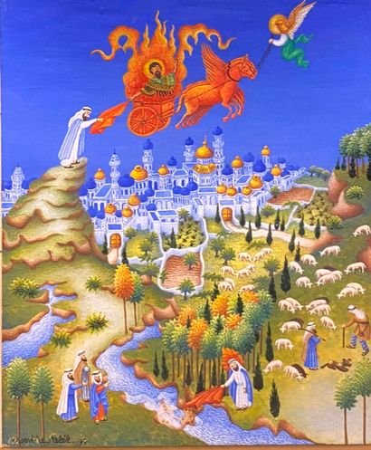 PETIT Danielle (1921-1997)
L’Ascension d’Élie...