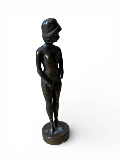 ECOLE MODERNE
Jeune femme nue, 
épreuve en...
