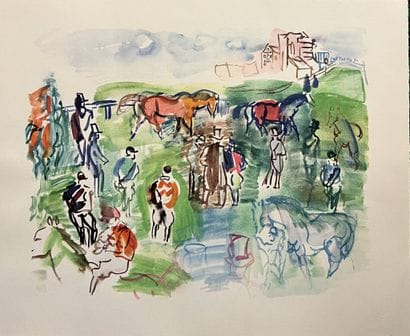 DUFY Raoul, d'après
reproduction en couleurs...