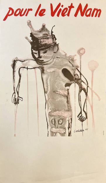 CALDER Alexandre, d'après 
Pour le Vietnam,...