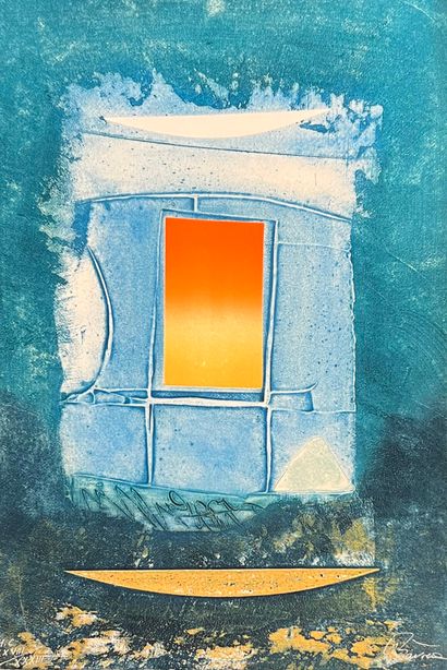 L'Atelier Vence 1990. 
Porte-folio, édité...