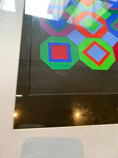 VASARELY Victor, d'après 
Otto, 1978
Sérigraphie...