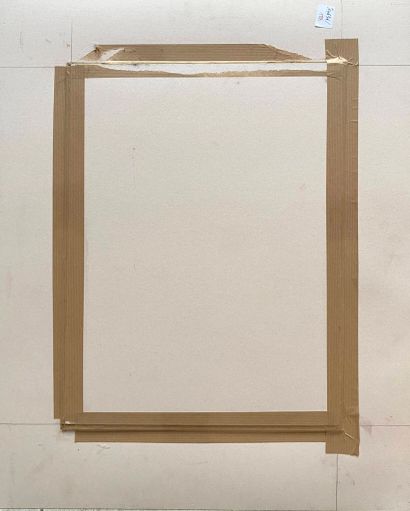 PECNARD Jacques, attribué à 
Vous êtes fous
Aquarelle...