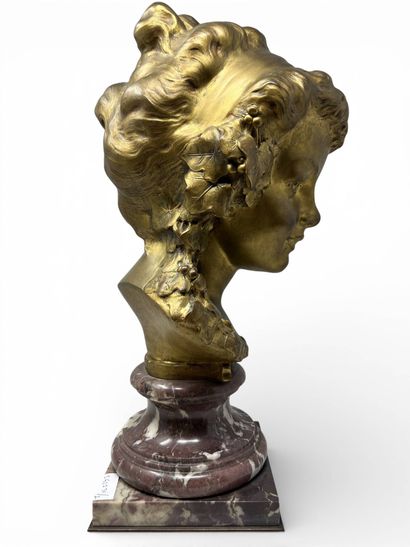 GIRAMELLA (XIX-XX)
Buste de femme 
Epreuve...