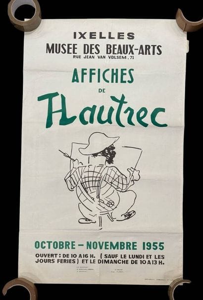 TOULOUSE-LAUTREC Henri de, d'après.
Ixelles,...