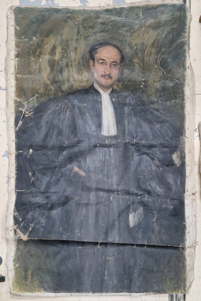 BERINGS Louis (1888-1966)
Full-length portrait...