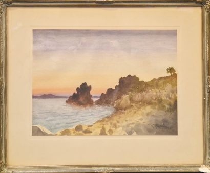 PERILLA Francesco (1874-c.1954)
Rochers en...