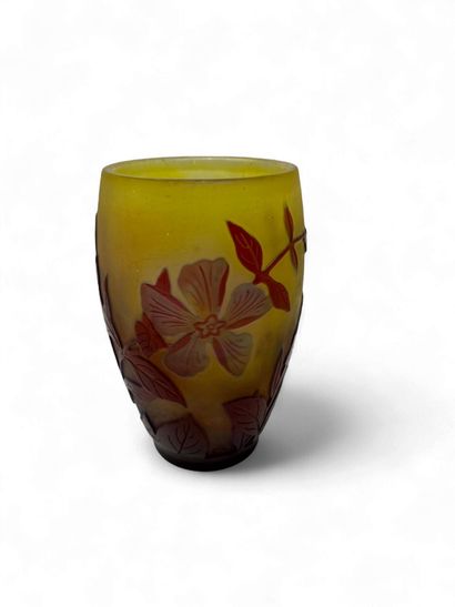 TRAVAIL FRANCAIS XX
Vase en verre multicouche...