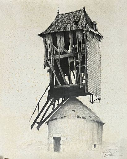 ÉCOLE MODERNE – [DESSIN XX]
Moulin en ruines
Dessin...