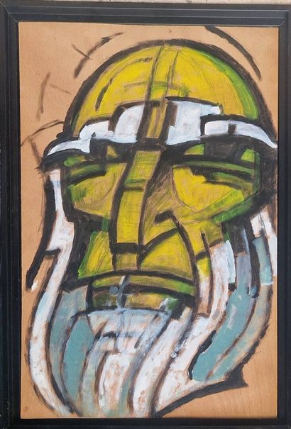 DAVIS Frédéric (1919-1996)
Yellow Face
Oil...