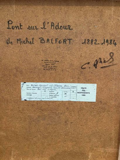 BALFORT Michel (1882-1984)
The hamlet - Pont...