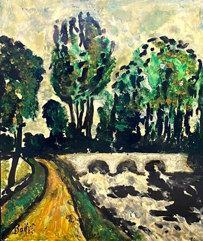 BALFORT Michel (1882-1984)
The hamlet - Pont...