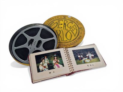 Lot comprenant : 
1 bobine de film '9 célibataires',...