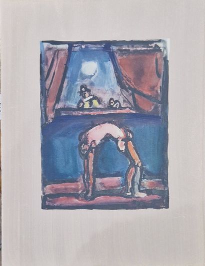 ROUAULT Georges, d'après
Acrobate, 1943
Héliogravure...