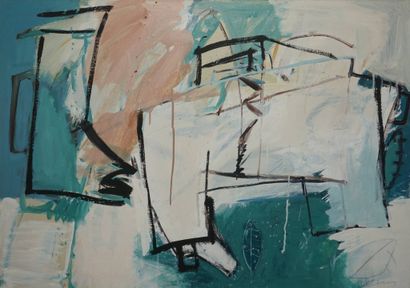 MODERN SCHOOL, 
Untitled, 
oil on canvas,...