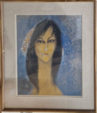 NAKAMURA Naondo, 1905-1981, 
Jeune femme...