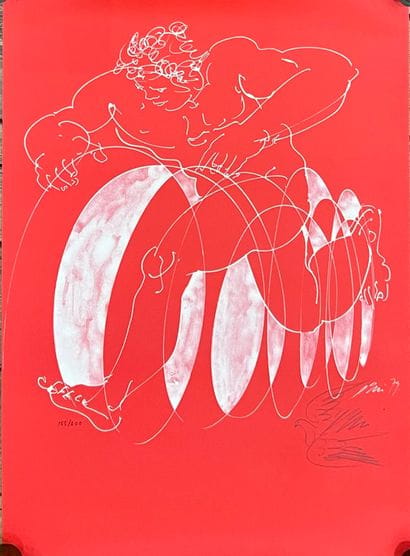 ERNI Hans (1909-2015)
Le coureur, 79
Lithographie,...
