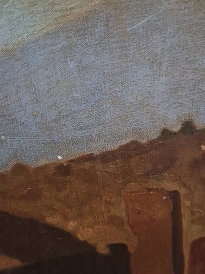 TSUKAMOTO Minoru (XX)
Vue de Pompéi, 1970
Huile...