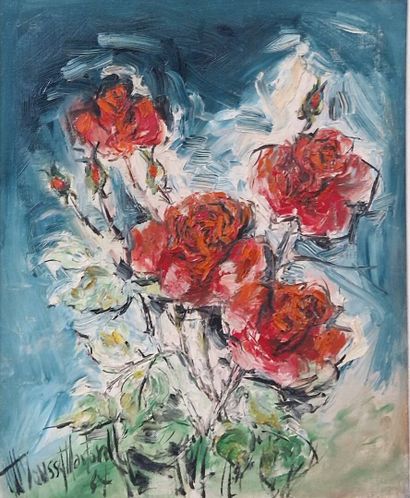 VOUSSET MARTORELLE (XX)
Les roses, 1964
Huile...